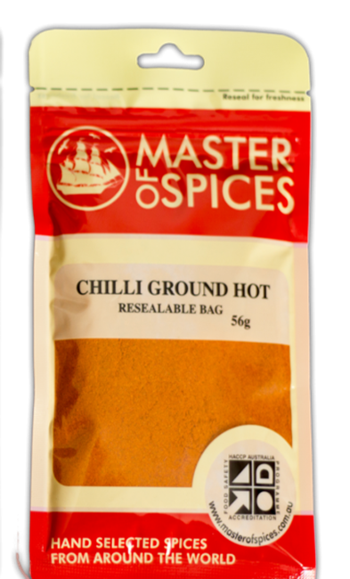 Picture of Master of Spice - Chilli Ground Hot 56g