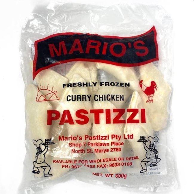 Picture of Mario Pastizzi Curry Chicken 500g 