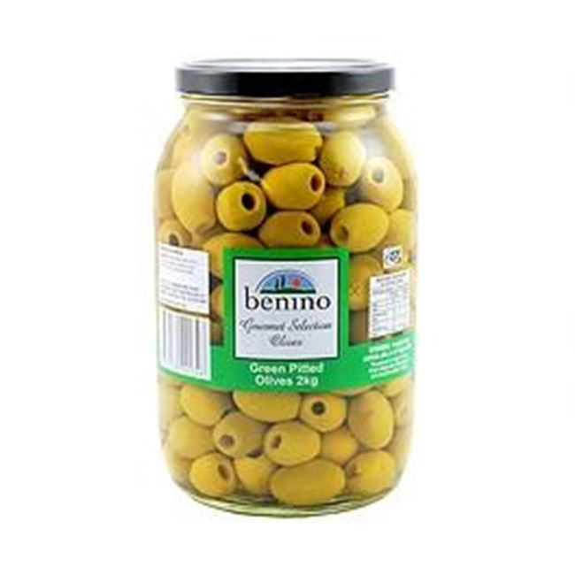 Picture of Benino Green Pitted Olives 2kg