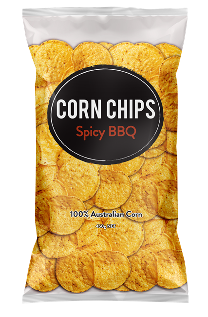 Picture of Corn Chips Spicy BBQ 500g