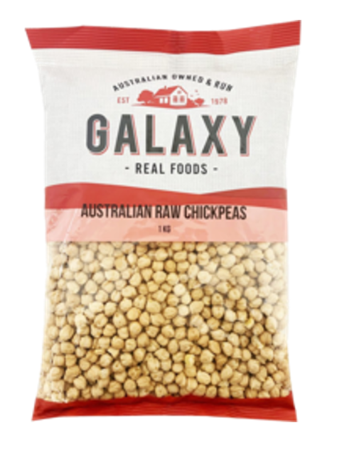 Picture of Galaxy Australian Raw Chickpeas 1kg