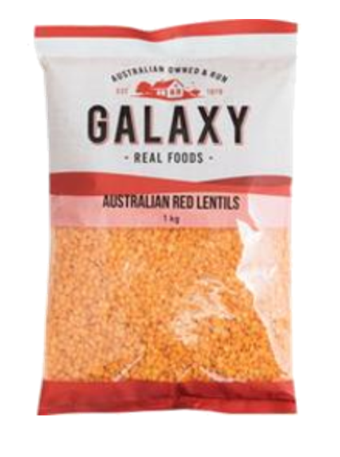 Picture of Galaxy Australian Red Lentils 1kg