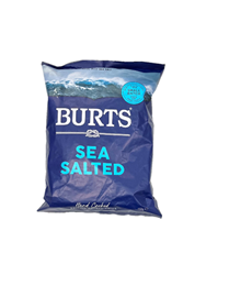 Picture of Burts Sea Salt Chips 150g